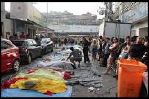 Mais de 50 corpos são enfileirados em rua da Penha na manhã desta 4ª-feira